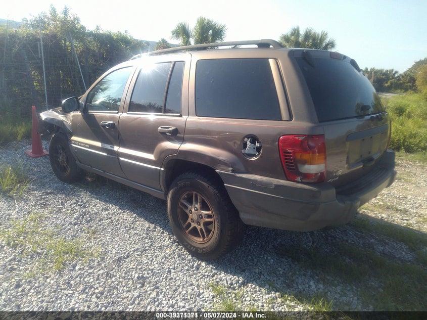 2002 Jeep Grand Cherokee Laredo brown suv gasoline 1J4GW48S72C134025 photo #4