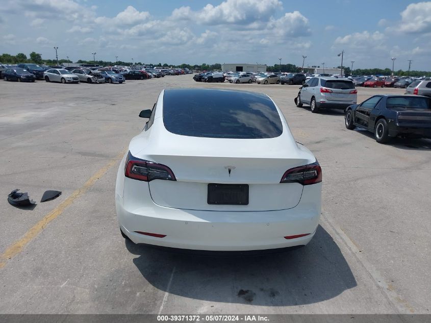 2021 TESLA MODEL 3 STANDARD RANGE PLUS REAR-WHEEL DRIVE - 5YJ3E1EA0MF987499