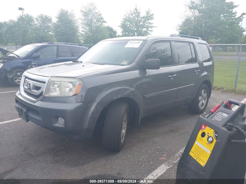 2011 Honda Pilot Ex-L VIN: 5FNYF4H6XBB051155 Lot: 39371389