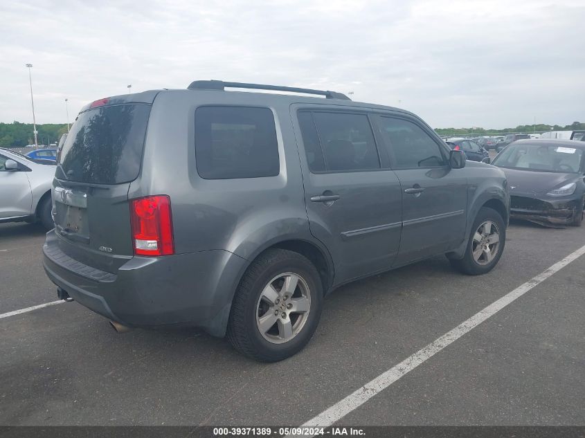 2011 Honda Pilot Ex-L VIN: 5FNYF4H6XBB051155 Lot: 39371389