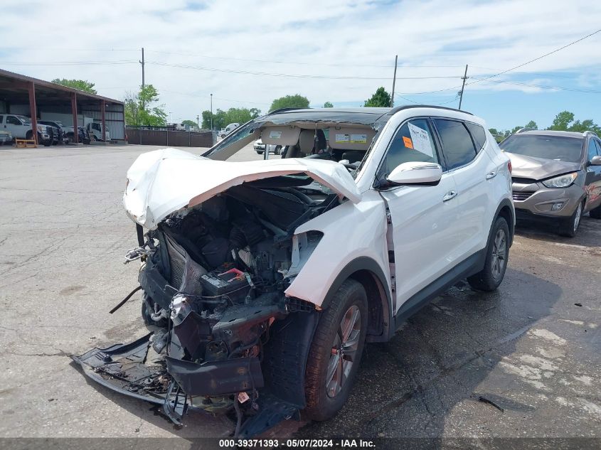 2014 Hyundai Santa Fe Sport 2.4L VIN: 5XYZU3LB7EG230498 Lot: 39371393