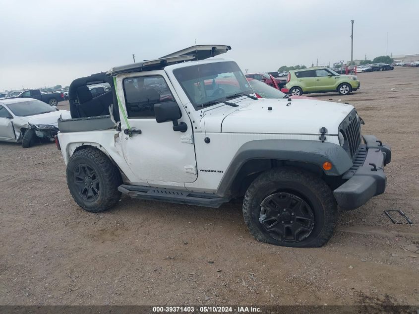 2015 Jeep Wrangler Willys Wheeler VIN: 1C4AJWAG4FL702491 Lot: 39371403