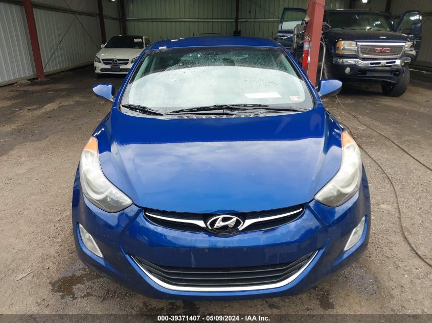 2013 Hyundai Elantra Gls VIN: KMHDH4AE5DU812240 Lot: 39371407