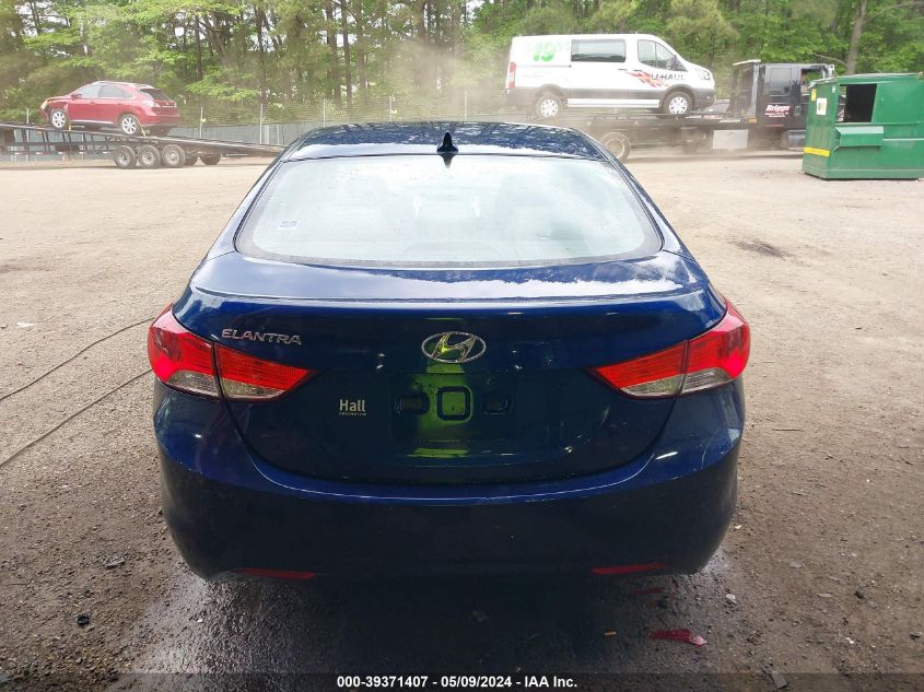 2013 Hyundai Elantra Gls VIN: KMHDH4AE5DU812240 Lot: 39371407