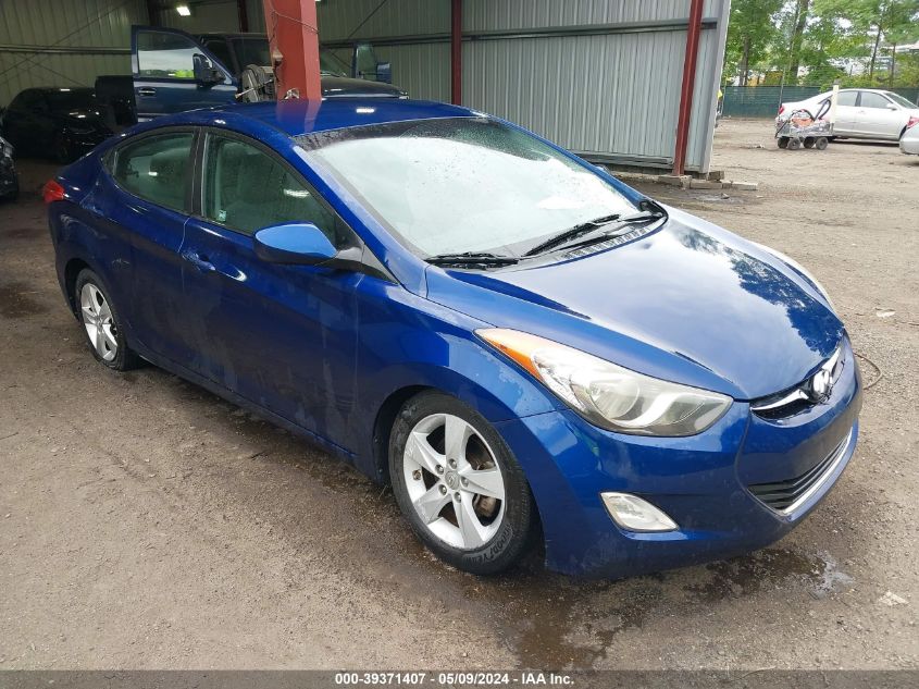 2013 Hyundai Elantra Gls VIN: KMHDH4AE5DU812240 Lot: 39371407