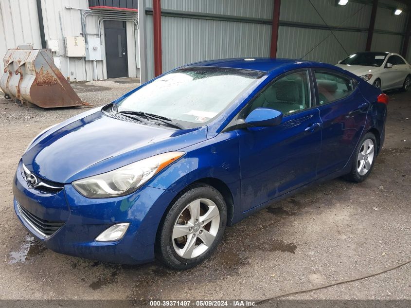 2013 Hyundai Elantra Gls VIN: KMHDH4AE5DU812240 Lot: 39371407