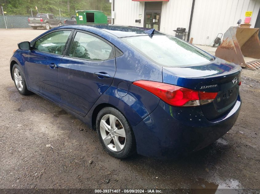 2013 Hyundai Elantra Gls VIN: KMHDH4AE5DU812240 Lot: 39371407