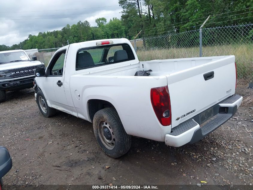 2011 Chevrolet Colorado Work Truck VIN: 1GCCSBF98B8103292 Lot: 39371414