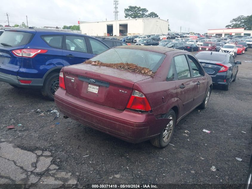 2006 Ford Focus Zx4 VIN: 1FAFP34N26W169588 Lot: 39371418