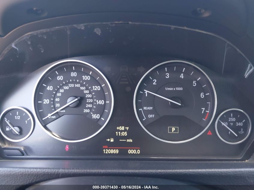 2013 BMW 328I VIN: WBA3A5G55DNP19324 Lot: 39371430