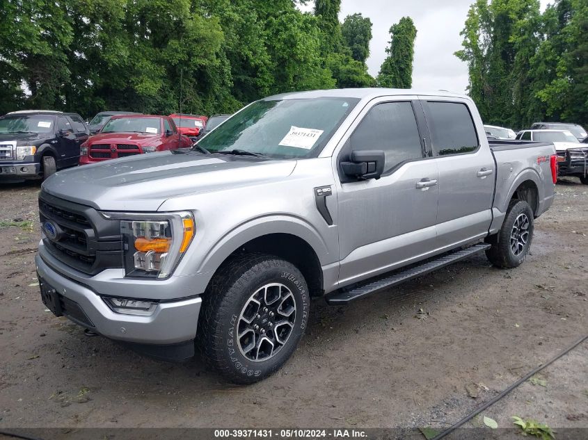 2021 Ford F-150 Xlt VIN: 1FTFW1E5XMFC76675 Lot: 39371431