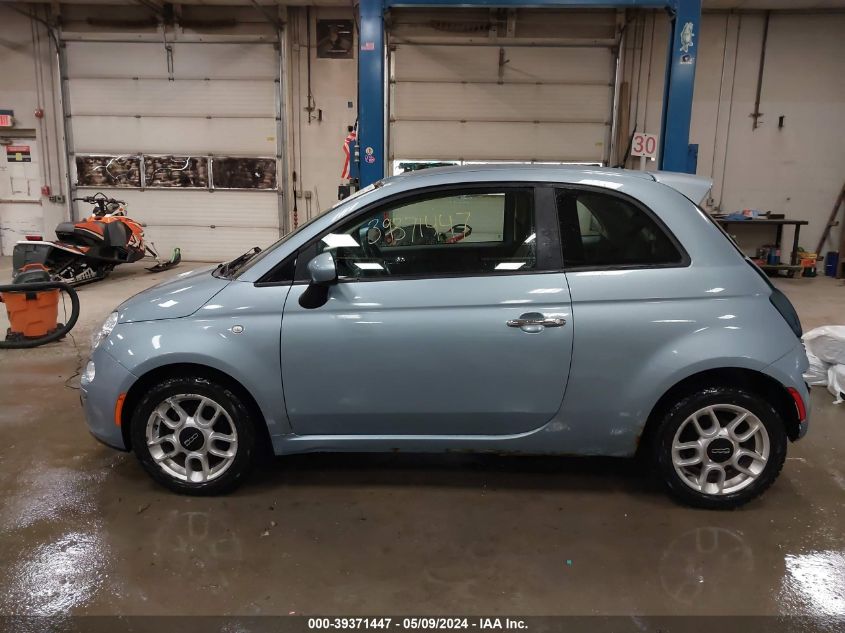 2014 Fiat 500 Pop VIN: 3C3CFFAR9ET168200 Lot: 39371447