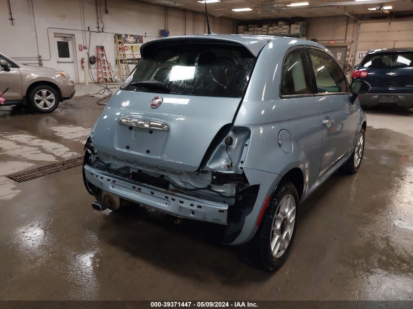 2014 Fiat 500 Pop VIN: 3C3CFFAR9ET168200 Lot: 39371447