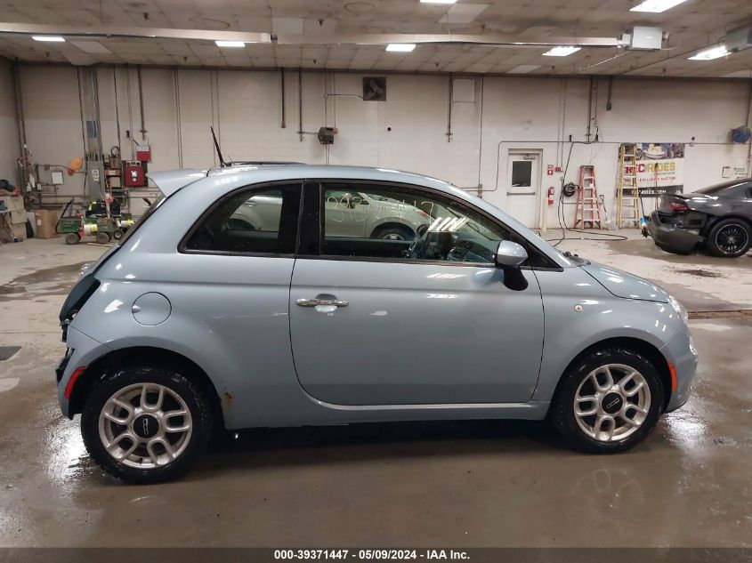 2014 Fiat 500 Pop VIN: 3C3CFFAR9ET168200 Lot: 39371447