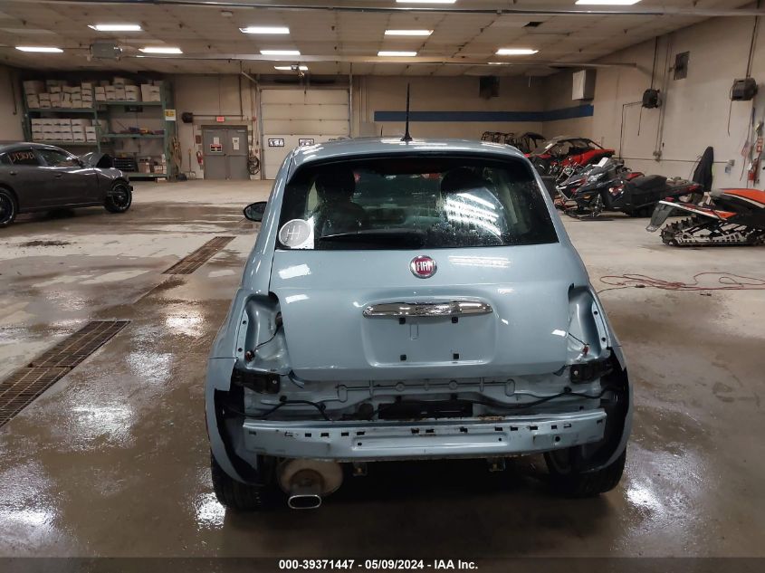 2014 Fiat 500 Pop VIN: 3C3CFFAR9ET168200 Lot: 39371447