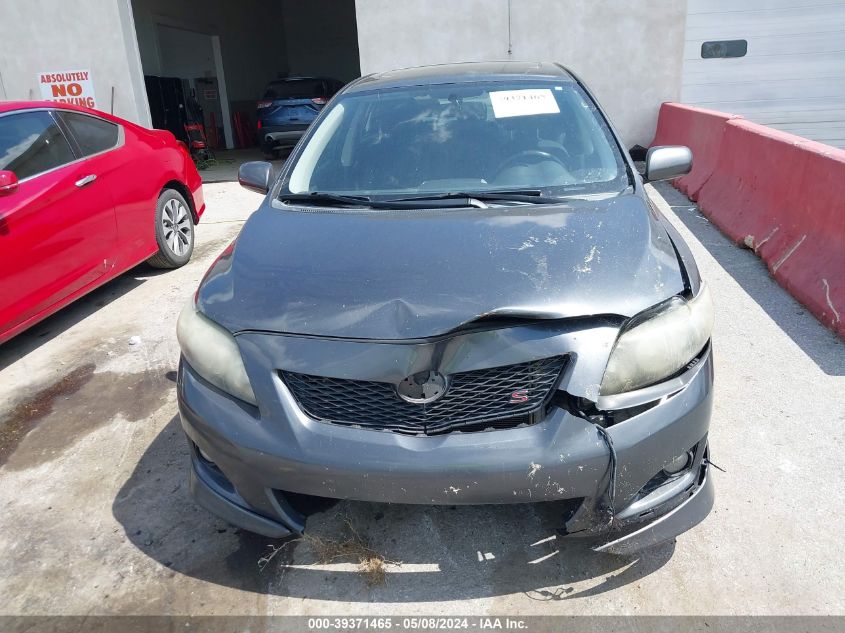 2009 Toyota Corolla S VIN: 2T1BU40E89C052575 Lot: 39371465