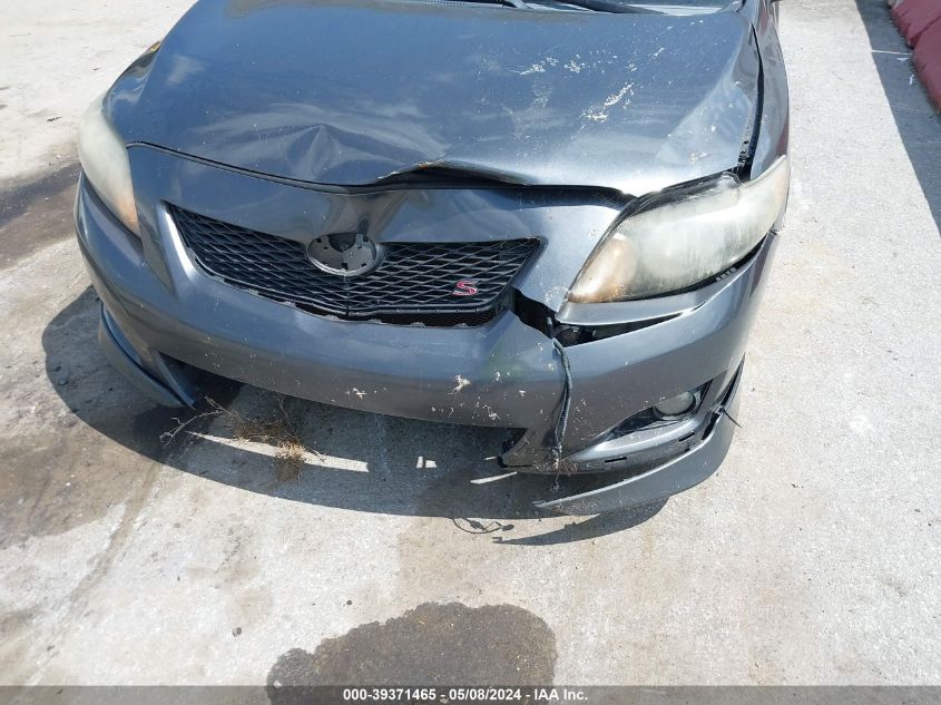 2009 Toyota Corolla S VIN: 2T1BU40E89C052575 Lot: 39371465