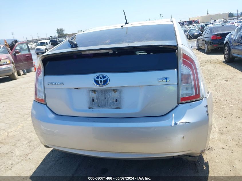 2015 Toyota Prius Two VIN: JTDKN3DU5F0464287 Lot: 39371466