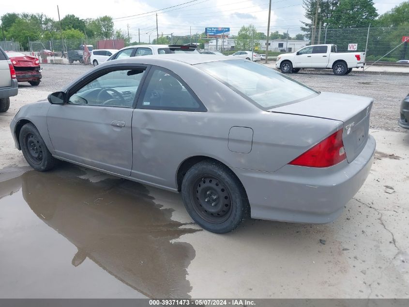 1HGEM22515L017735 | 2005 HONDA CIVIC