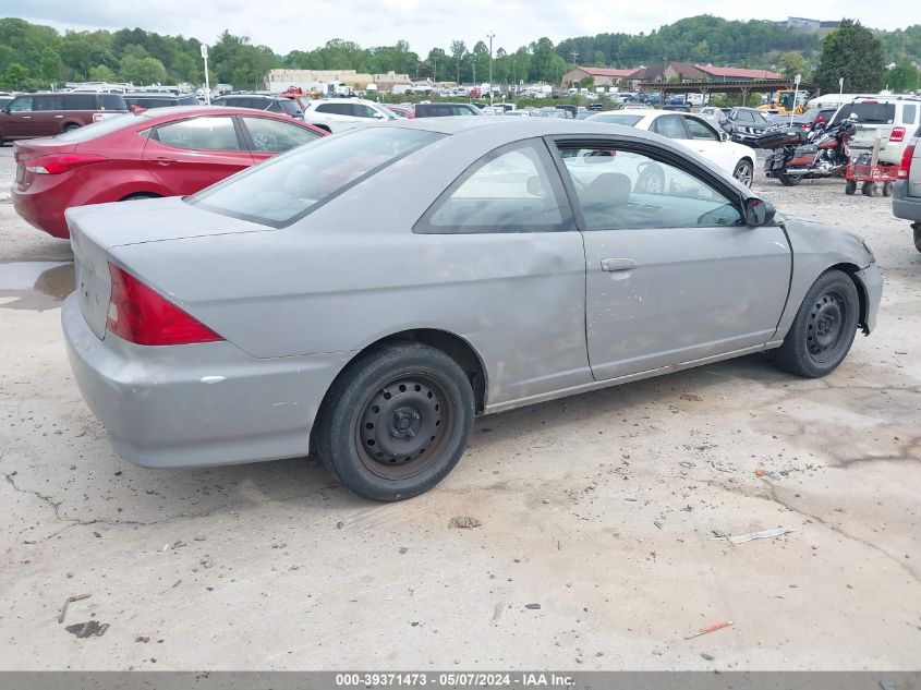 1HGEM22515L017735 | 2005 HONDA CIVIC