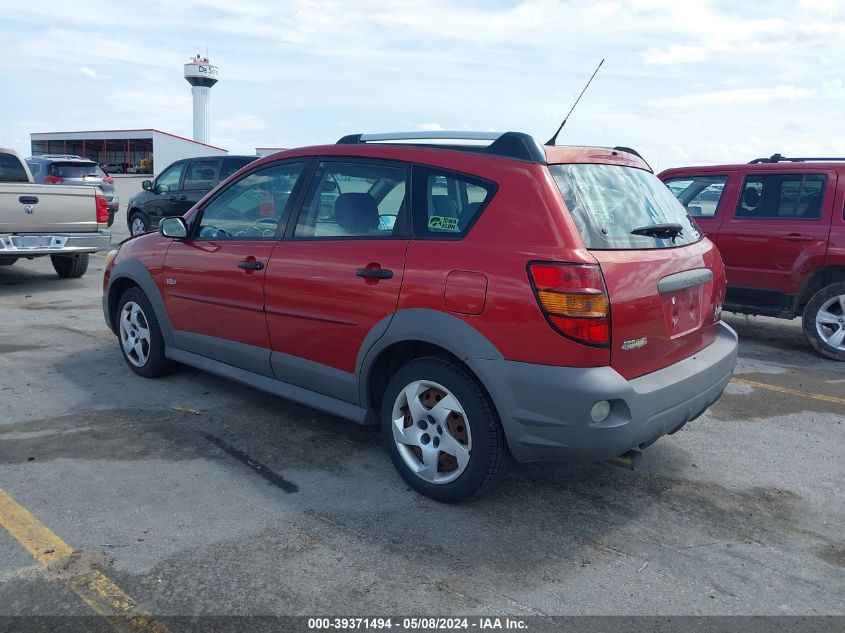 2006 Pontiac Vibe VIN: 5Y2SL658X6Z431158 Lot: 39371494