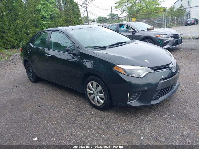 2015 TOYOTA COROLLA LE - 2T1BURHE3FC441802