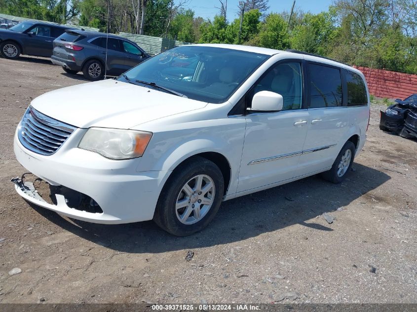 2012 Chrysler Town & Country Touring VIN: 2C4RC1BG5CR252612 Lot: 39371525