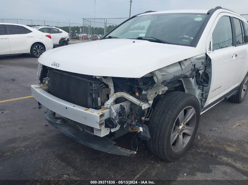 2017 Jeep Compass High Altitude Fwd VIN: 1C4NJCEB3HD185681 Lot: 39371535