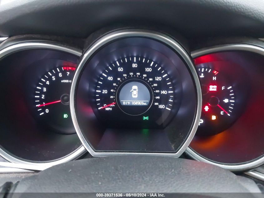 2014 Kia Optima Ex VIN: 5XXGN4A71EG348642 Lot: 39371536