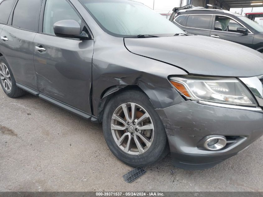 2016 Nissan Pathfinder Platinum/S/Sl/Sv VIN: 5N1AR2MN3GC619191 Lot: 39371537