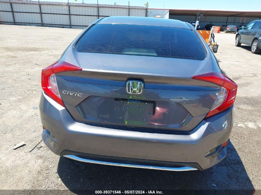 2020 Honda Civic Lx VIN: 19XFC2F62LE009349 Lot: 39371546