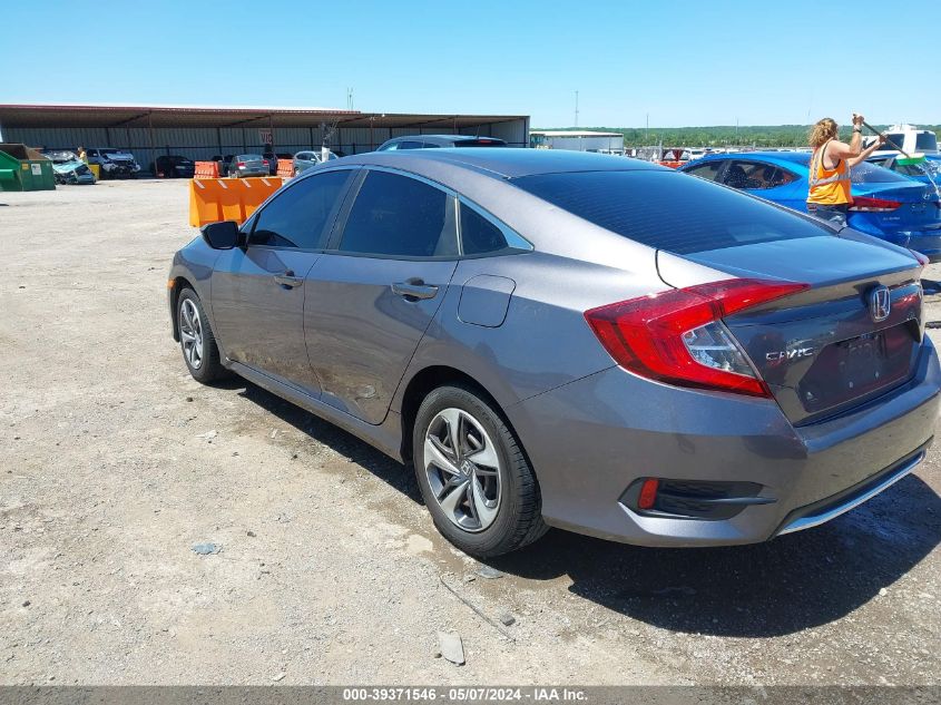 VIN 19XFC2F62LE009349 2020 HONDA CIVIC LX
