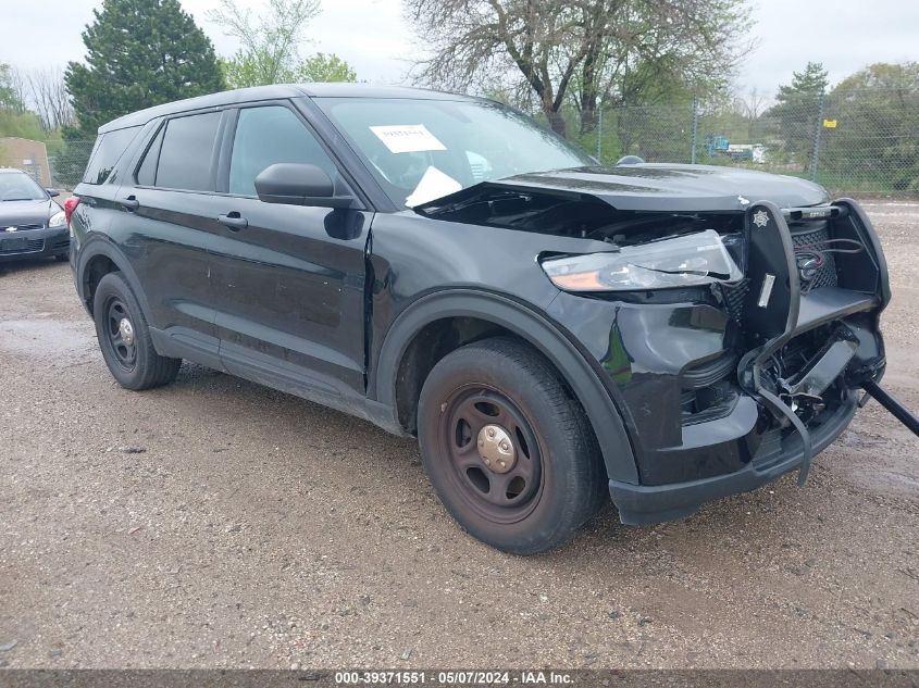 2021 Ford Police Interceptor Utility VIN: 1FM5K8AB0MGB24809 Lot: 39371551