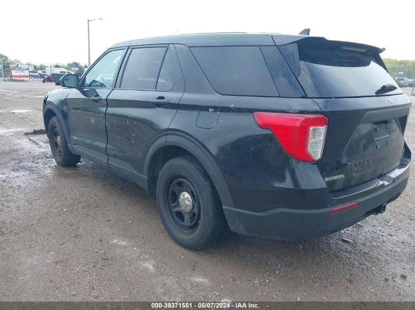 2021 Ford Police Interceptor Utility VIN: 1FM5K8AB0MGB24809 Lot: 39371551