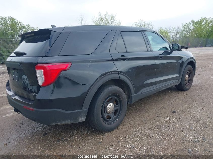 2021 Ford Police Interceptor Utility VIN: 1FM5K8AB0MGB24809 Lot: 39371551