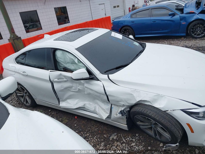 2018 BMW 430XI VIN: WBA4J3C50JBG95299