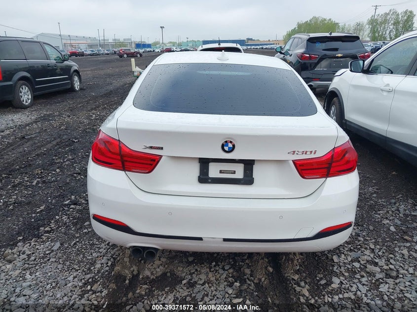2018 BMW 430XI VIN: WBA4J3C50JBG95299