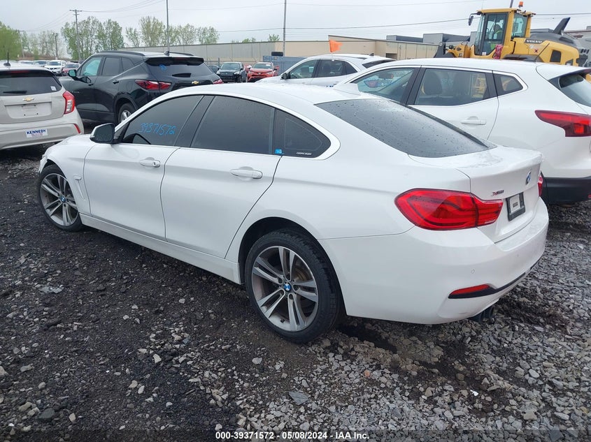 2018 BMW 430I Gran Coupe xDrive VIN: WBA4J3C50JBG95299 Lot: 39371572