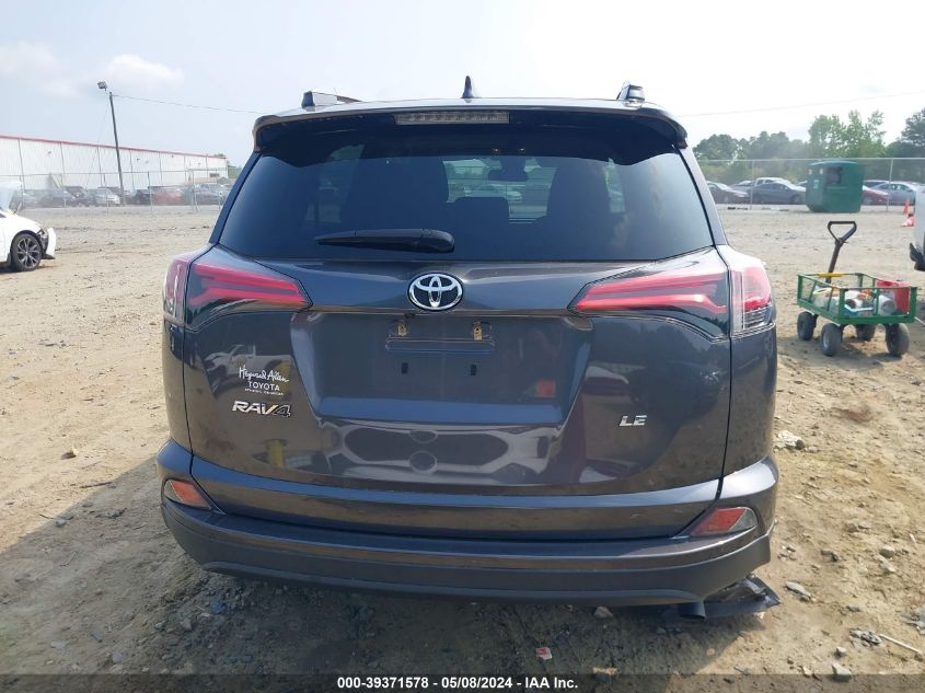 2017 Toyota Rav4 Le VIN: 2T3ZFREV3HW316921 Lot: 39371578