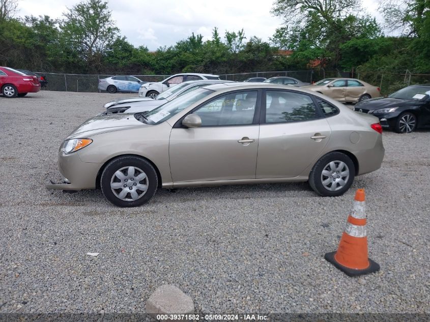 2008 Hyundai Elantra Gls/Se VIN: KMHDU46D48U323023 Lot: 39371582