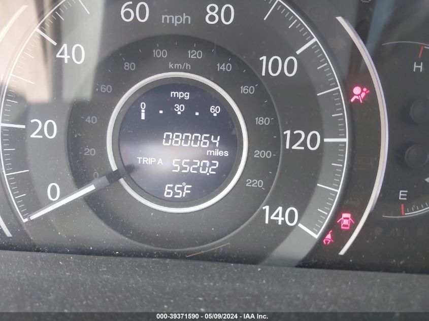 2015 Honda Cr-V Ex-L VIN: 2HKRM4H73FH671839 Lot: 39371590