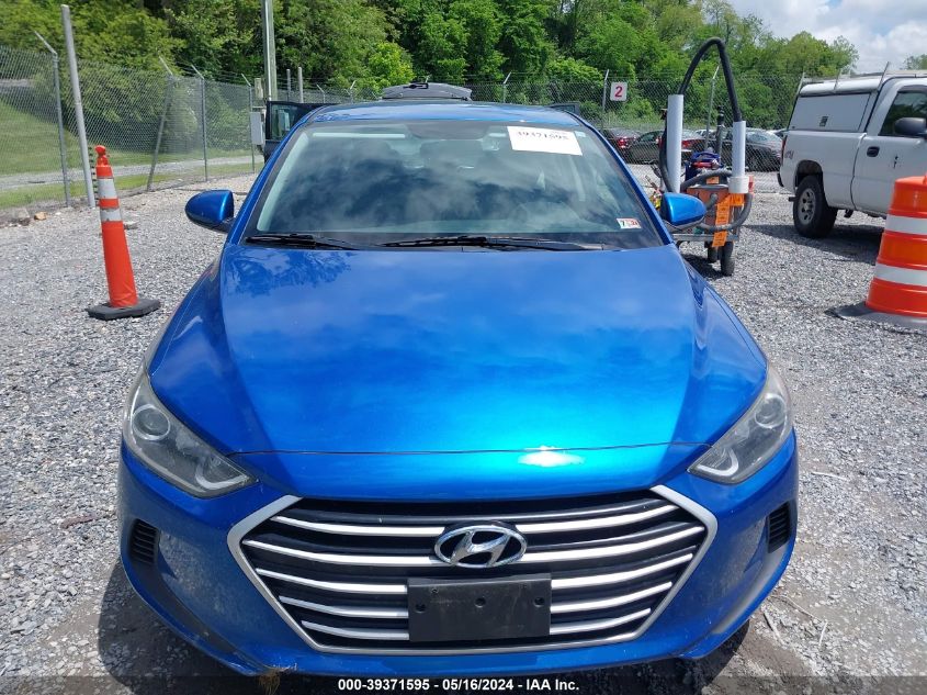 2017 Hyundai Elantra Se VIN: 5NPD84LFXHH018344 Lot: 39371595