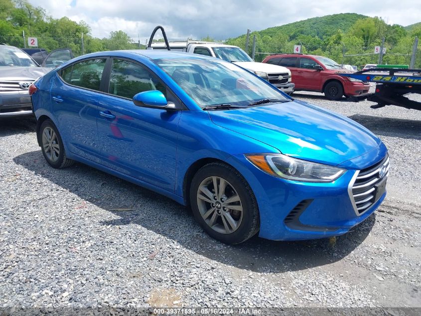 2017 Hyundai Elantra Se VIN: 5NPD84LFXHH018344 Lot: 39371595