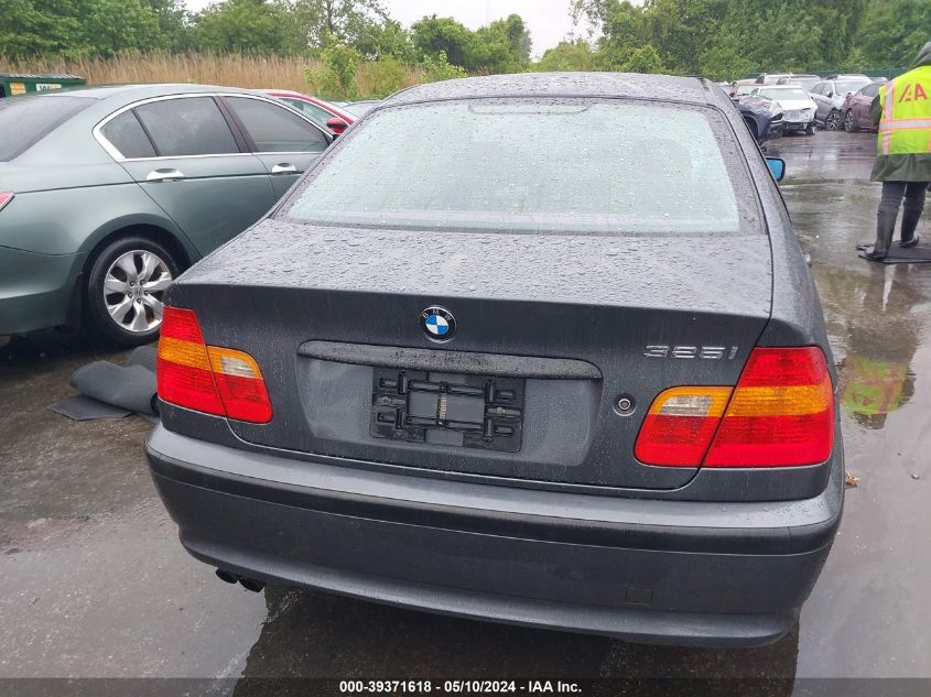 2002 BMW 325I VIN: WBAEV33492KL57754 Lot: 39371618