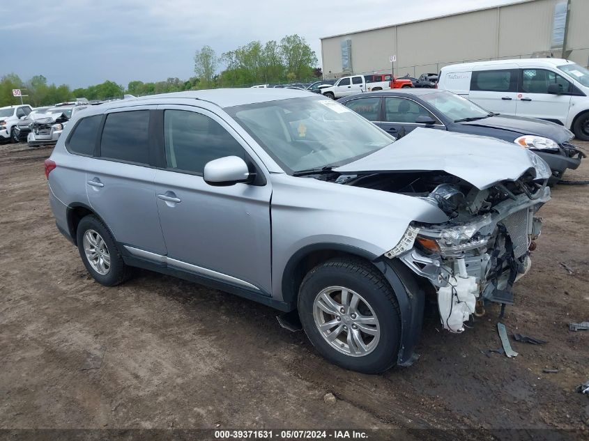 2017 Mitsubishi Outlander Es VIN: JA4AZ2A31HZ608447 Lot: 39371631