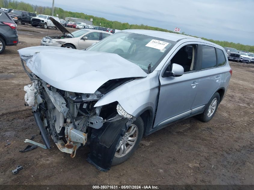 2017 Mitsubishi Outlander Es VIN: JA4AZ2A31HZ608447 Lot: 39371631