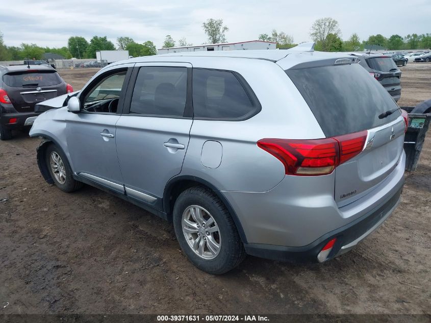 2017 Mitsubishi Outlander Es VIN: JA4AZ2A31HZ608447 Lot: 39371631