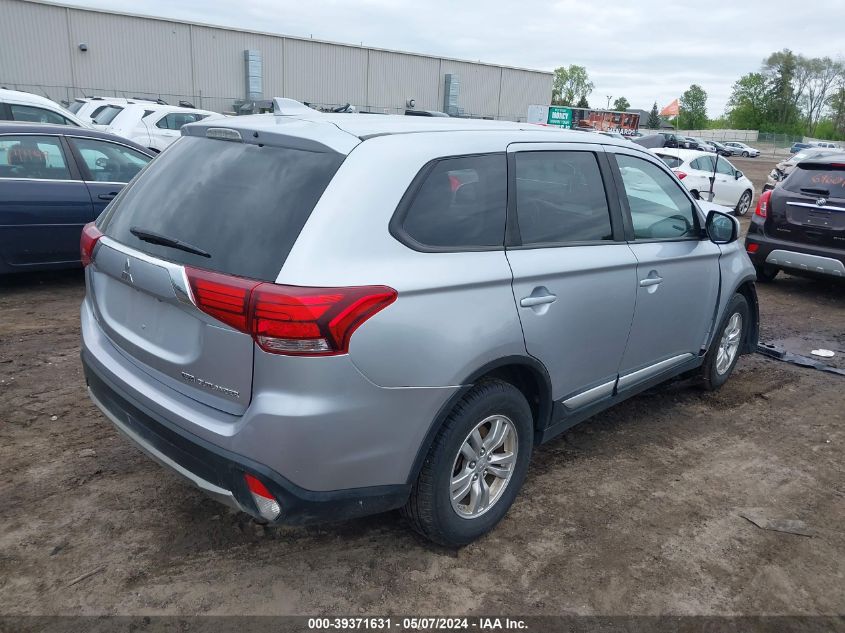 2017 Mitsubishi Outlander Es VIN: JA4AZ2A31HZ608447 Lot: 39371631