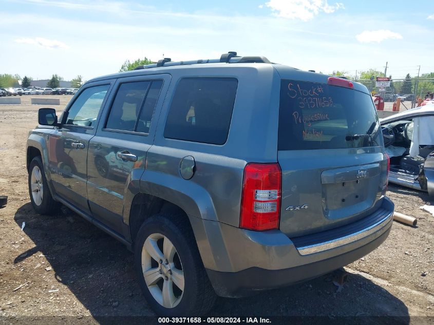 2013 Jeep Patriot Limited VIN: 1C4NJRCB9DD140261 Lot: 39371658