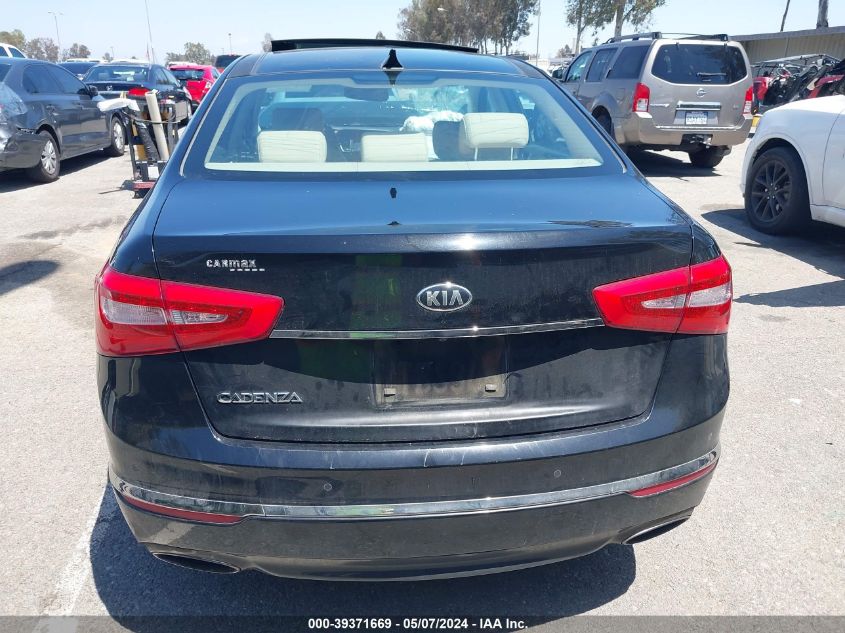 2016 Kia Cadenza Premium VIN: KNALN4D76G5218399 Lot: 39371669